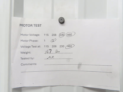 Elektrim 15041 CC025A AC Motor 10Hp 1750rpm 230/460v 3ph 215T TEFC
