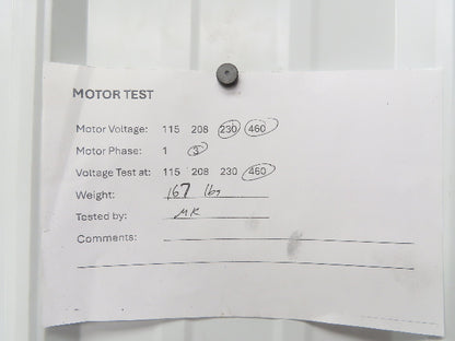 Elektrim 15041 CC025A AC Motor 10Hp 1750rpm 230/460v 3ph 215T TEFC
