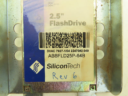 ABB SimpleTech ABBFLD25P-64B 3HAC7927-1 Flash Drive 2.5" IDE Bracket Rev 6