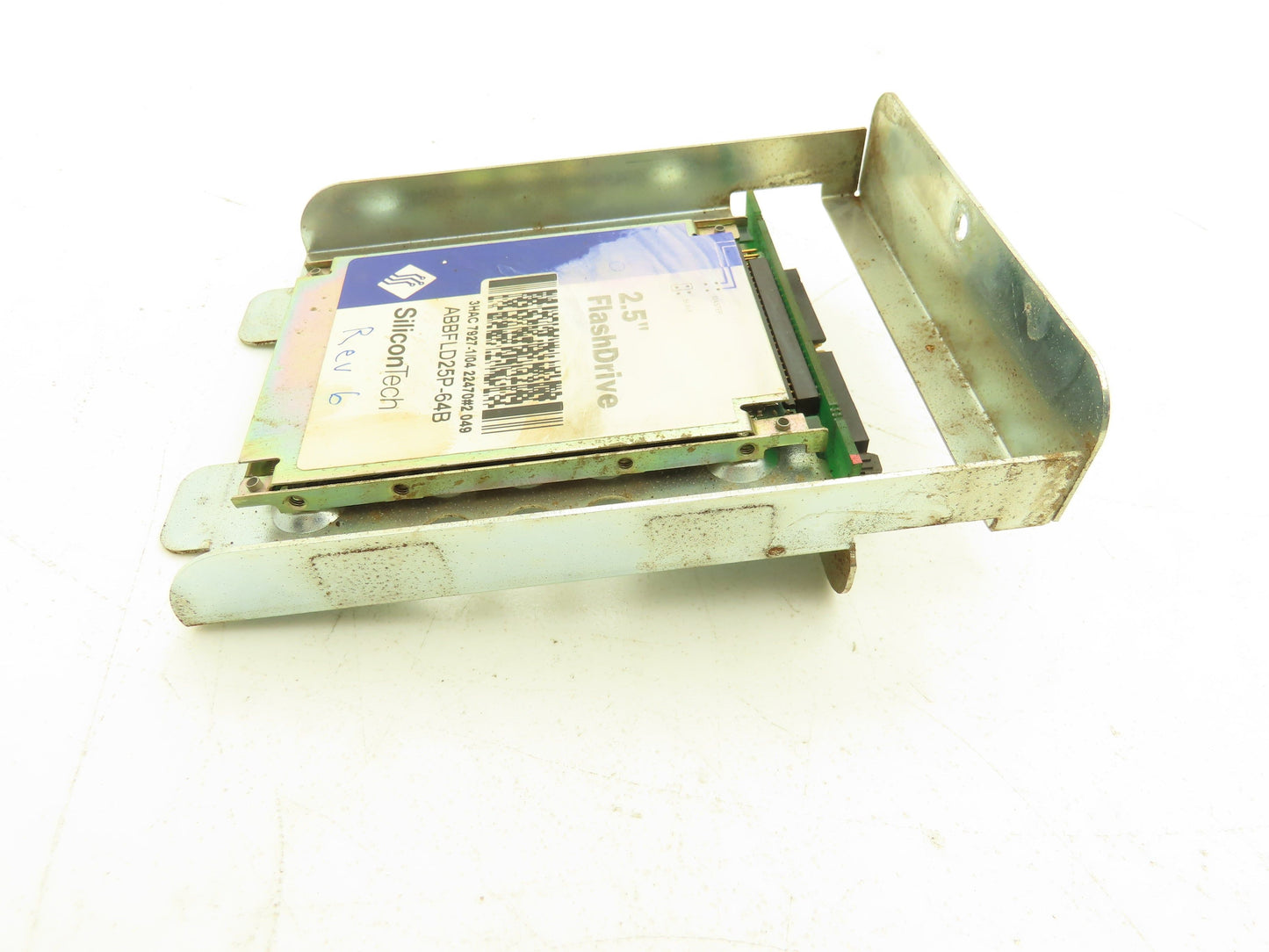 ABB SimpleTech ABBFLD25P-64B 3HAC7927-1 Flash Drive 2.5" IDE Bracket Rev 6