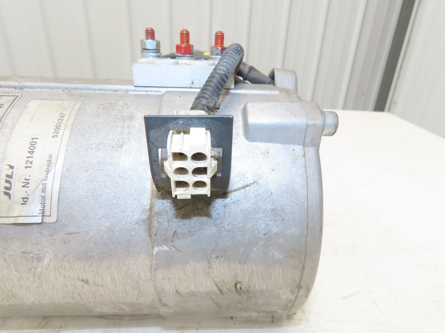 JULI AL 4E4-C1-1 Forklift Steering Motor 55V 1kw 51 RPM Cyclo Drive Gearmotor