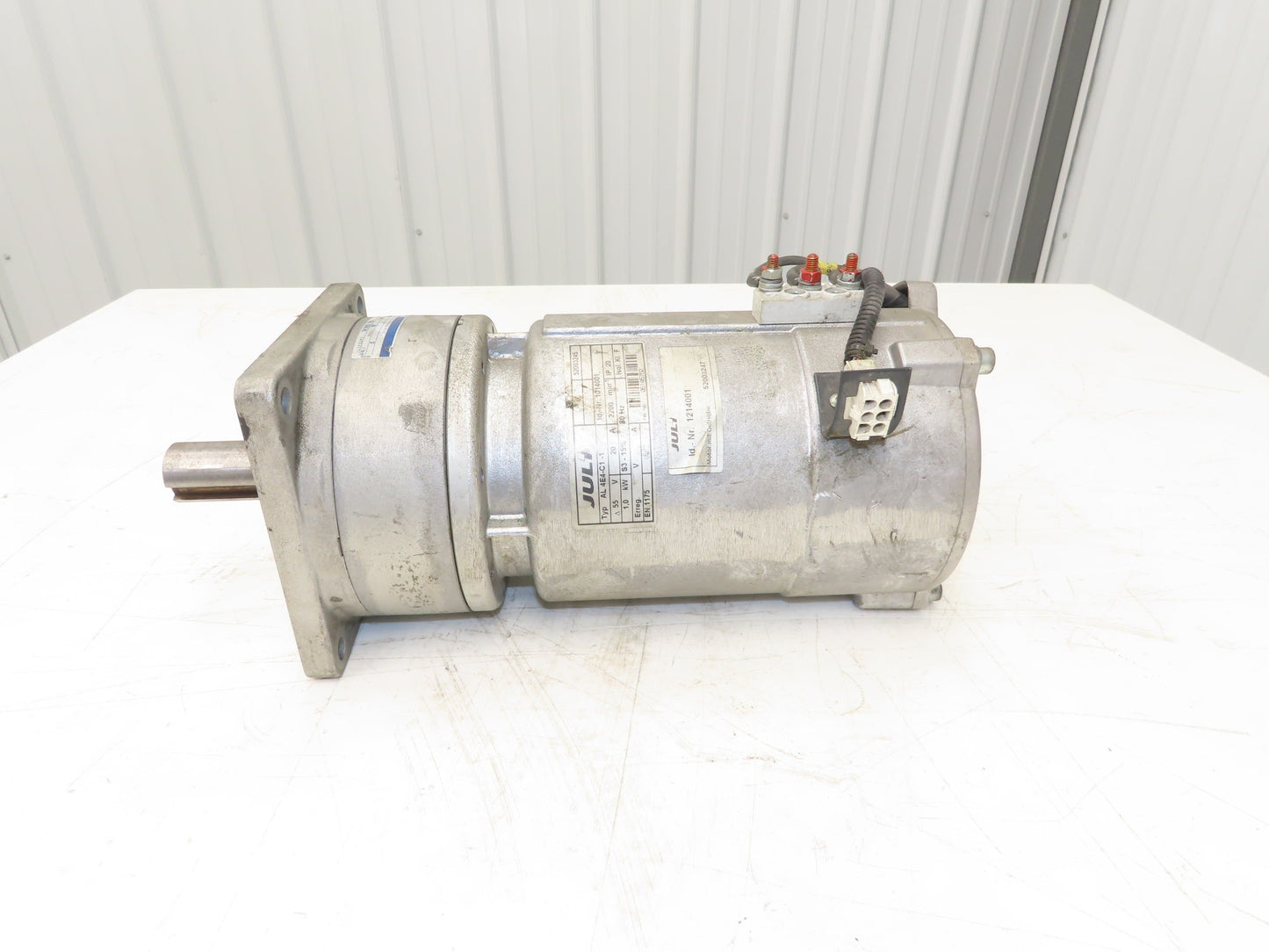JULI AL 4E4-C1-1 Forklift Steering Motor 55V 1kw 51 RPM Cyclo Drive Gearmotor