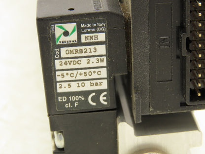 Pneumax OMRB213 Pneumatic Air Manifold Assembly 14 Valves 24vdc 145psi