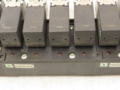 Pneumax OMRB213 Pneumatic Air Manifold Assembly 16 Valves 24vdc 145psi