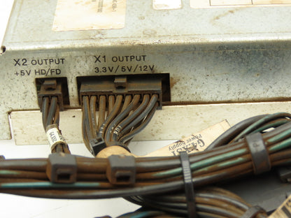 ABB EFORE SR 91B140 Power Supply ATX Cables 24VDC In 3.3V 5V 12V -12V DC Out