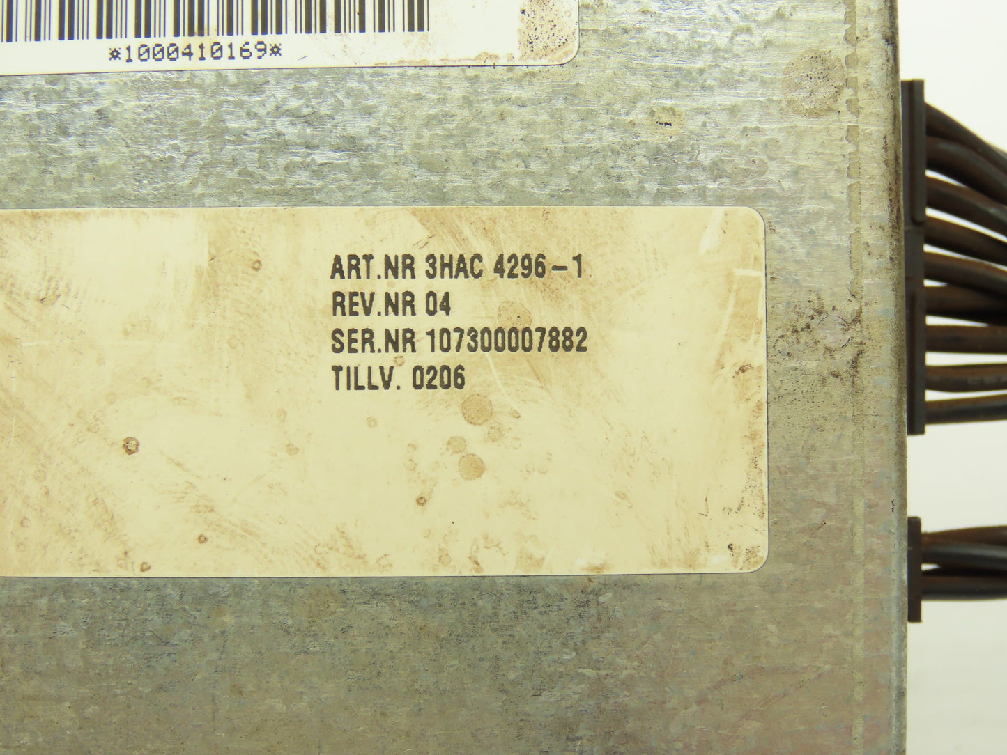 ABB EFORE SR 91B140 Power Supply ATX Cables 24VDC In 3.3V 5V 12V -12V DC Out