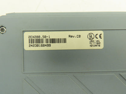 B&R Automation 2EX200.50-1 2EX200.50-1 EX 100 PLC Bus Controller Module Rev C0