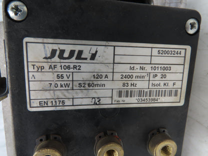 Jungheinrich JULI AF 106-R2 Electric Forklift Motor 55V 2400 RPM 52003244