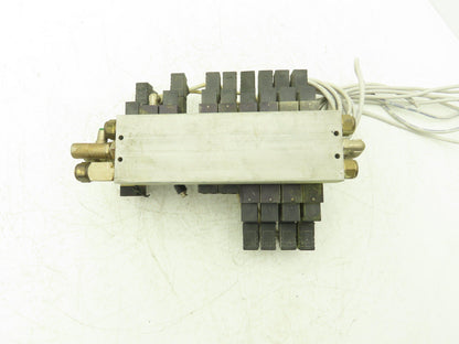 Pneumax Pneumatic 8-Station N331.0A Solenoid Valve Bank 24V