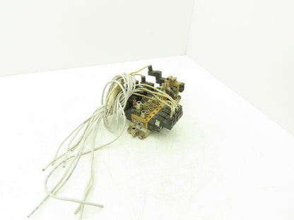 Pneumax Pneumatic 8-Station N331.0A Solenoid Valve Bank 24V