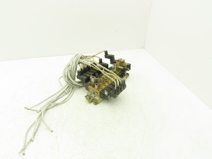 Pneumax Pneumatic 8-Station N331.0A Solenoid Valve Bank 24V