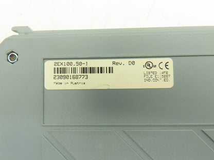 B&R Automation 2EX100.50-1 EX 100 Bus Controller Module Rev DO