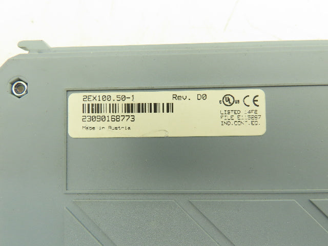 B&R Automation 2EX100.50-1 EX 100 Bus Controller Module Rev DO