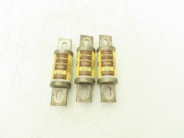 Littelfuse KLC 175 POWR-GARD Fuse 175A 600VAC Lot of 3