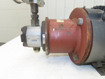 Rexroth 1PF2G2-40B/11 RR19MR Hydraulic Pump 1.8gpm 3625psi 5Hp 230/460V Motor