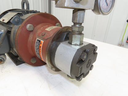 Rexroth 1PF2G2-40B/11 RR19MR Hydraulic Pump 1.8gpm 3625psi 5Hp 230/460V Motor