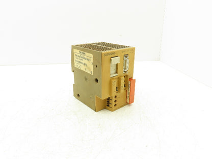 Siemens 6ES5 103-8MA03 PLC Processor CPU 24VDC In Memory Submodule 32k Rev 10