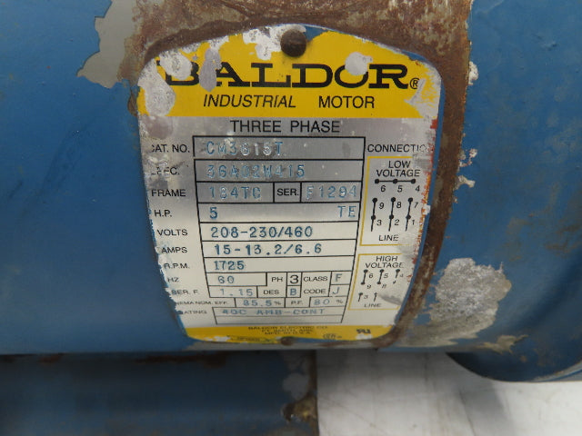 Continental PVR6-6B15-RF-0-1-H Hydraulic Pump 6gpm 1500psi 5Hp 230/460V Motor