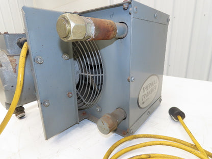 Thermal Transfer AO-10 Air-Oil Fan Heat Exchanger 300psi 400°F 115V 1PH 3-80 GPM
