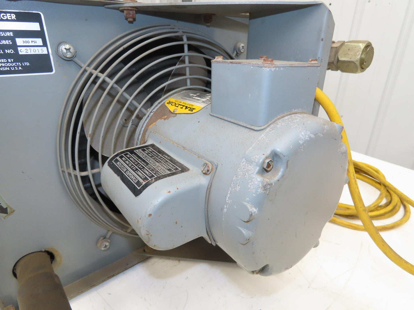 Thermal Transfer AO-10 Air-Oil Fan Heat Exchanger 300psi 400°F 115V 1PH 3-80 GPM