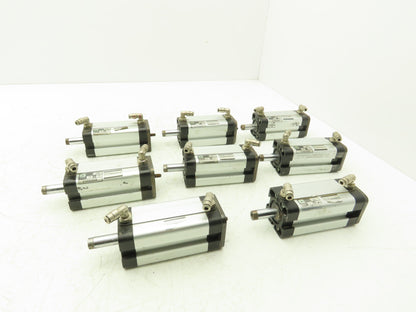 Pneumax 0734022602B Pneumatic Air Cylinder 32mm Bore 25mm stroke Lot of 8