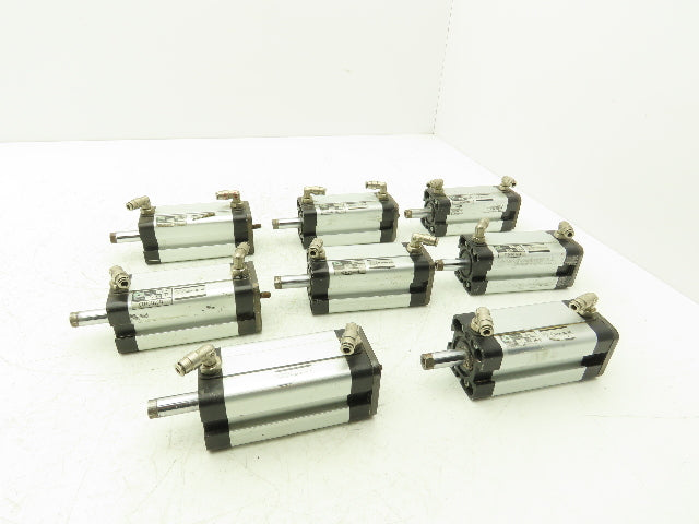 Pneumax 0734022602B Pneumatic Air Cylinder 32mm Bore 25mm stroke Lot of 8