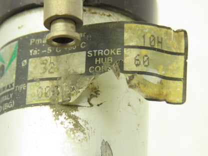 Pneumax 0001502626H Pneumatic Air Cylinder 32mm Bore 60mm stroke Lot of 2