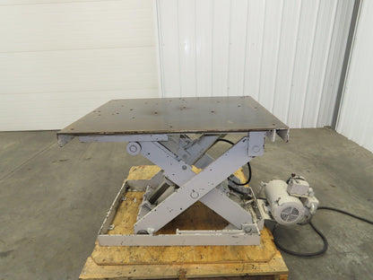 Autoquip 26W25 Hydraulic Scissor Lift Table 2000lb 26" Travel 30x40" Top 3Ph