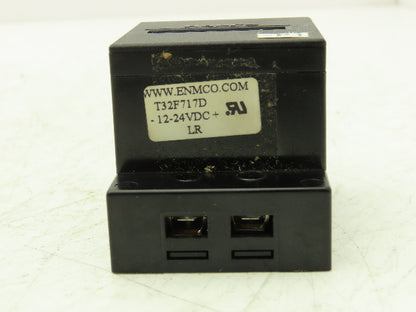 ENM Counting Instruments T32F717D AC/DC DIN Rail Mount Hour Meter 12/24VDC