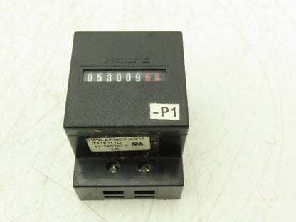 ENM Counting Instruments T32F717D AC/DC DIN Rail Mount Hour Meter 12/24VDC