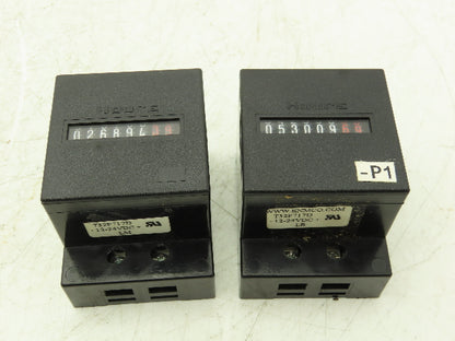ENM Counting Instruments T32F717D AC/DC DIN Rail Mount Hour Meter 12/24VDC