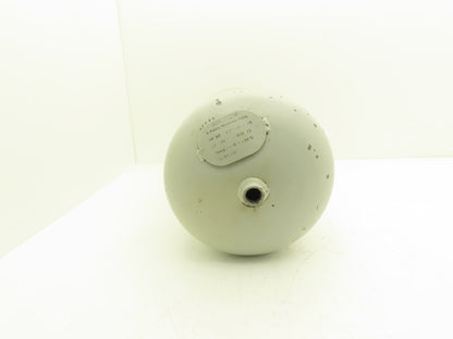 Air Com Pneumatic Compressed Air Tank 6.6 Gal 25 LT 174psi Strap Mounted