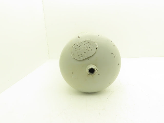 Air Com Pneumatic Compressed Air Tank 6.6 Gal 25 LT 174psi Strap Mounted