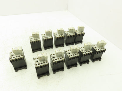 Siemens 3TH2040-0BB4 Contactor 4NO 1.5kW 10A Coil 24VDC Lot Of 11
