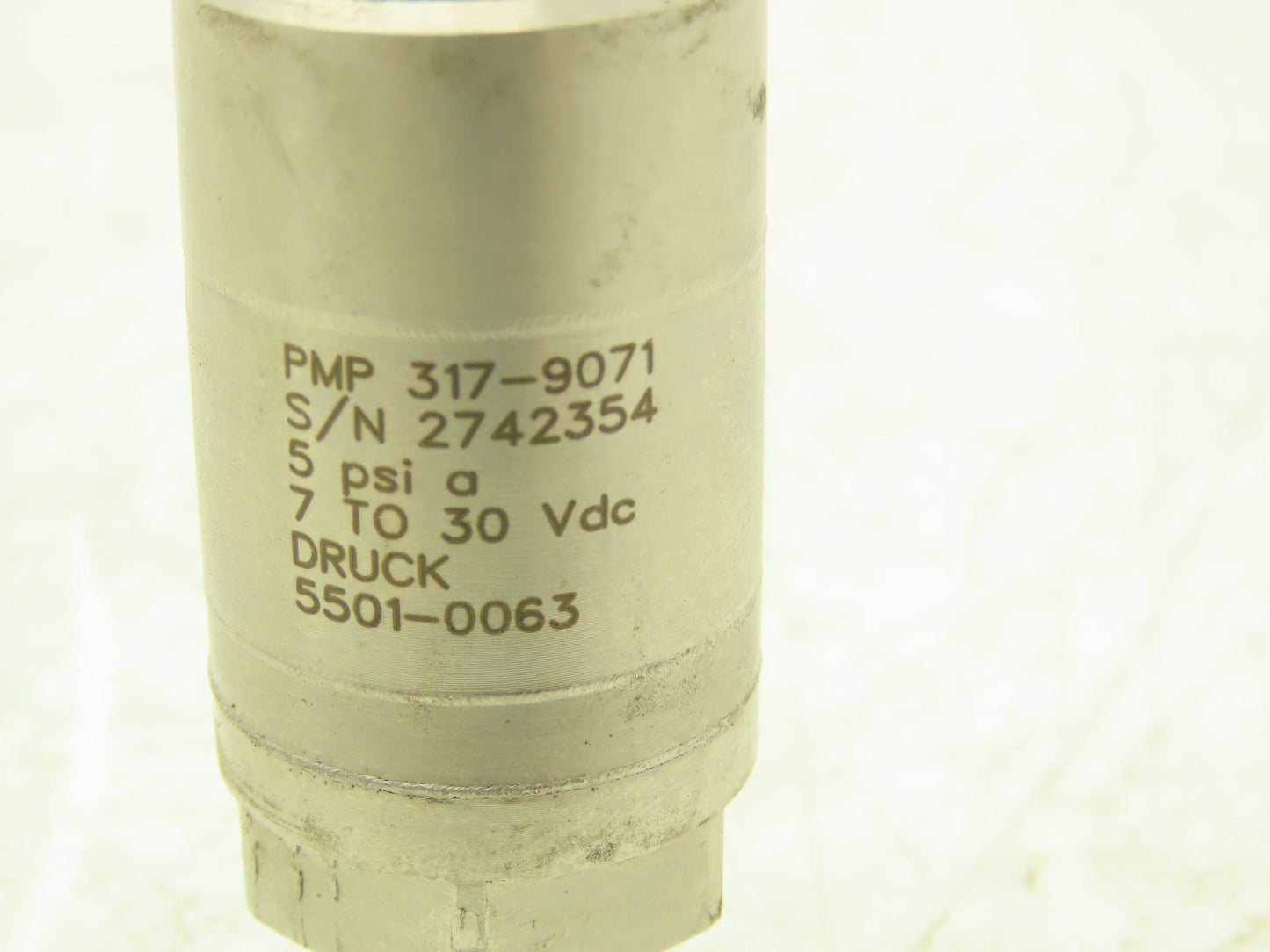Druck PMP 317-9071 Pressure Transducer 7-30VDC 5psi