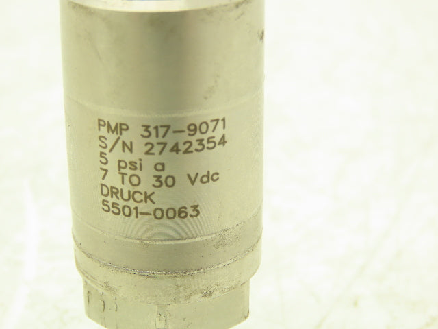 Druck PMP 317-9071 Pressure Transducer 7-30VDC 5psi