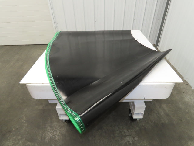 Transnorm SP31489 90° Black Conveyor Belt 39.37"W x 35.43"IR Endless