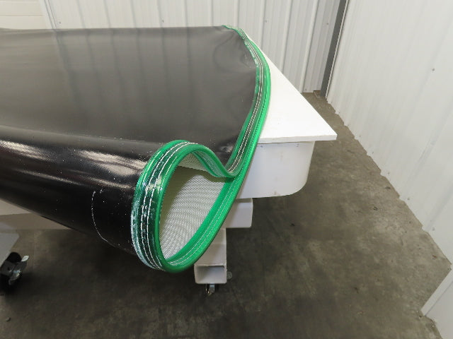 Transnorm SP31489 90° Black Conveyor Belt 39.37"W x 35.43"IR Endless