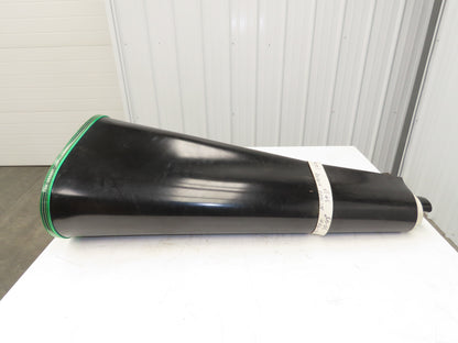 Transnorm SP31489 90° Black Conveyor Belt 39.37"W x 35.43"IR Endless