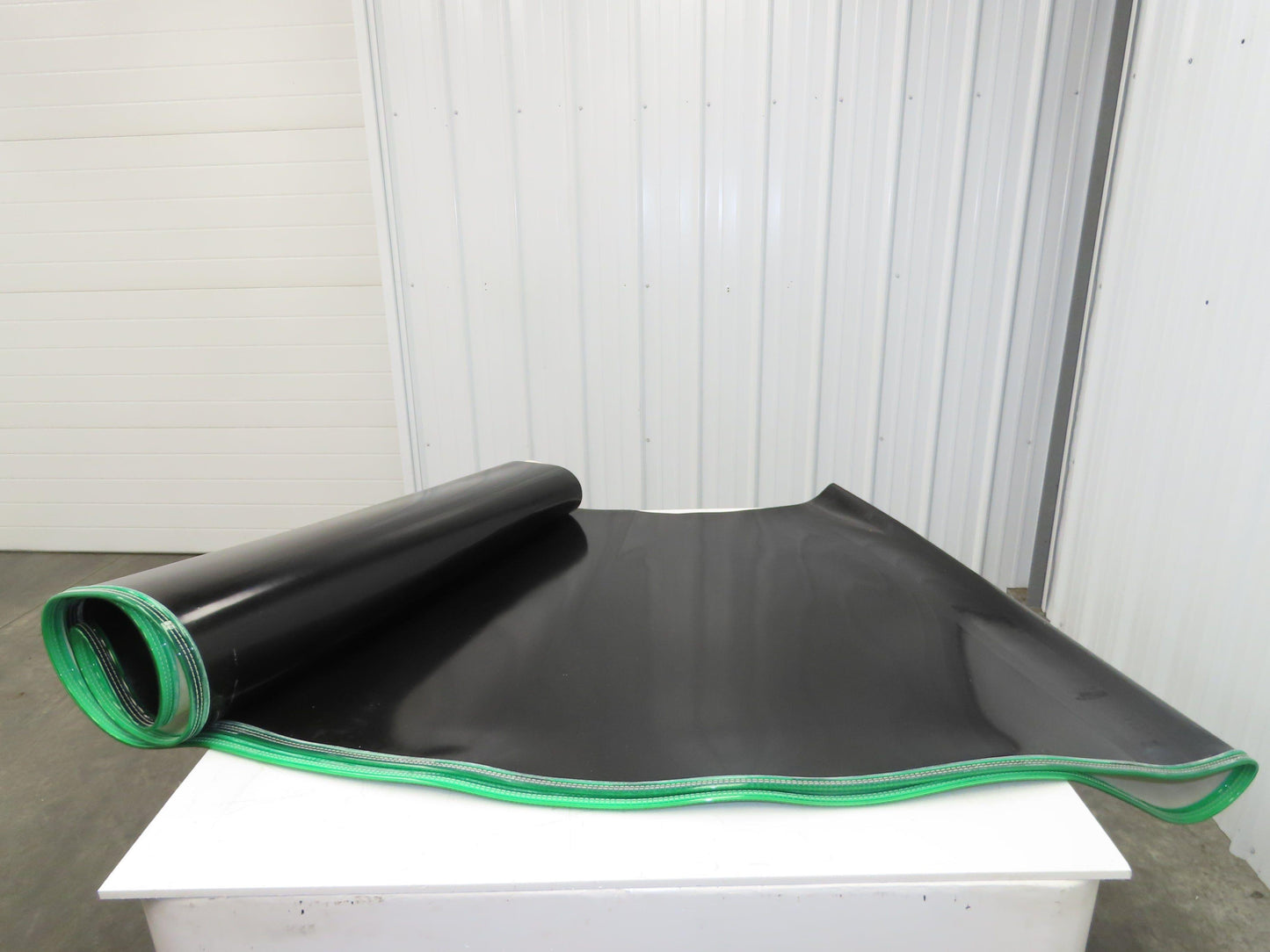 Transnorm SP31489 90° Black Conveyor Belt 39.37"W x 35.43"IR Endless