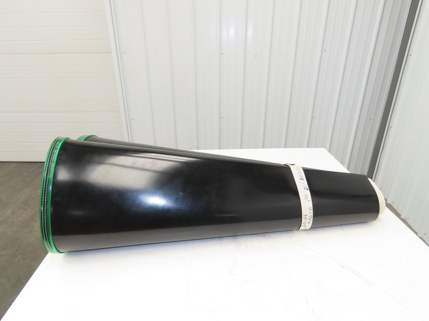 Transnorm SP31489 90° Black Conveyor Belt 39.37"W x 35.43"IR Endless