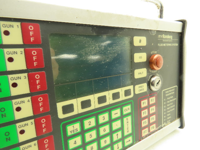 ITW Ransburg RCP/2K Handheld Teach Pendant Control Panel Fluid Metering System