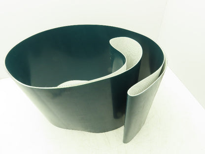 Smooth Top Conveyor Belt 14-1/2" Width x 145" Endless Green Rubber