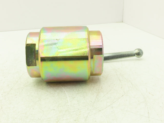 Gemels GB2NNT73021A000 High Pressure Steel Ball Valve 1-1/2" NPT DN40 5075 PSI