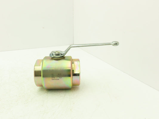 Gemels GB2NNT73021A000 High Pressure Steel Ball Valve 1-1/2" NPT DN40 5075 PSI