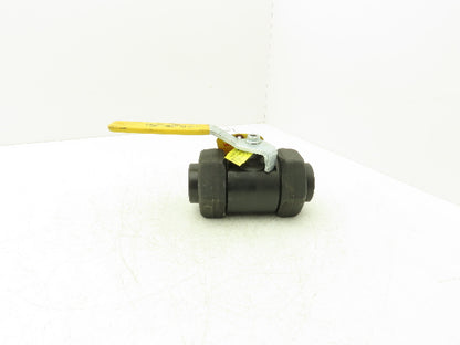 Apollo 73-407-01 Ball Valve Double Union 1-1/2" FNPT Threaded x Socket Weld End