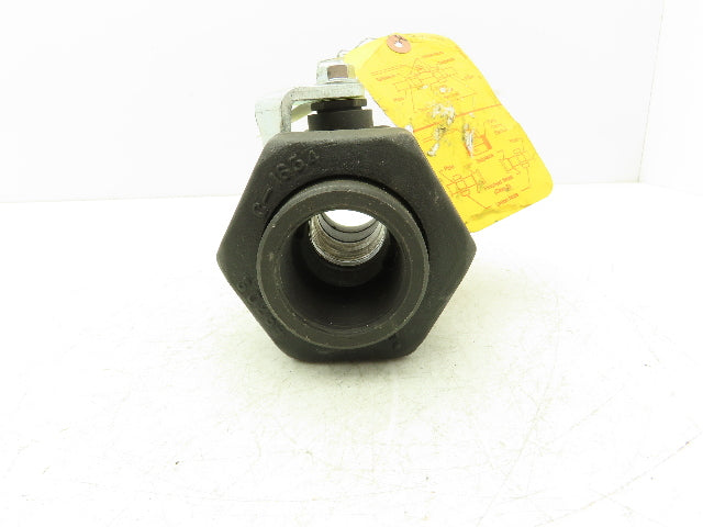 Apollo 73-407-01 Ball Valve Double Union 1-1/2" FNPT Threaded x Socket Weld End