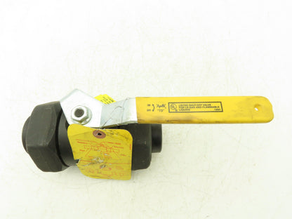 Apollo 73-407-01 Ball Valve Double Union 1-1/2" FNPT Threaded x Socket Weld End