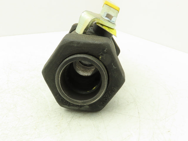 Apollo 73-307-01 Ball Valve Double Union 1-1/2" FNPT Threaded x Socket Weld End