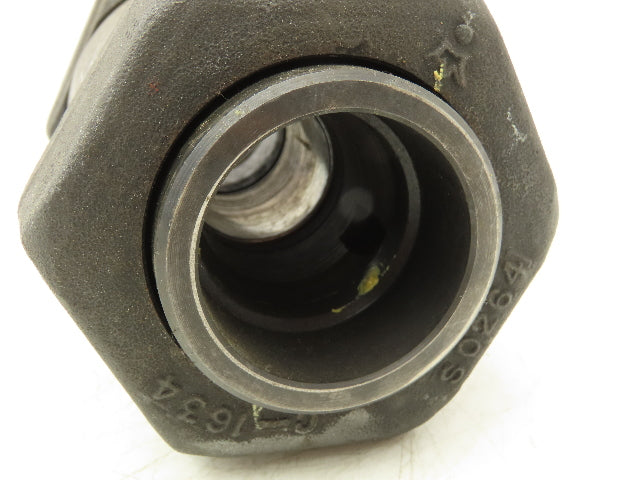 Apollo 73-307-01 Ball Valve Double Union 1-1/2" FNPT Threaded x Socket Weld End